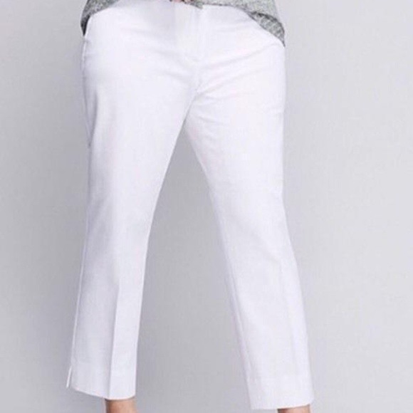lane bryant white pants